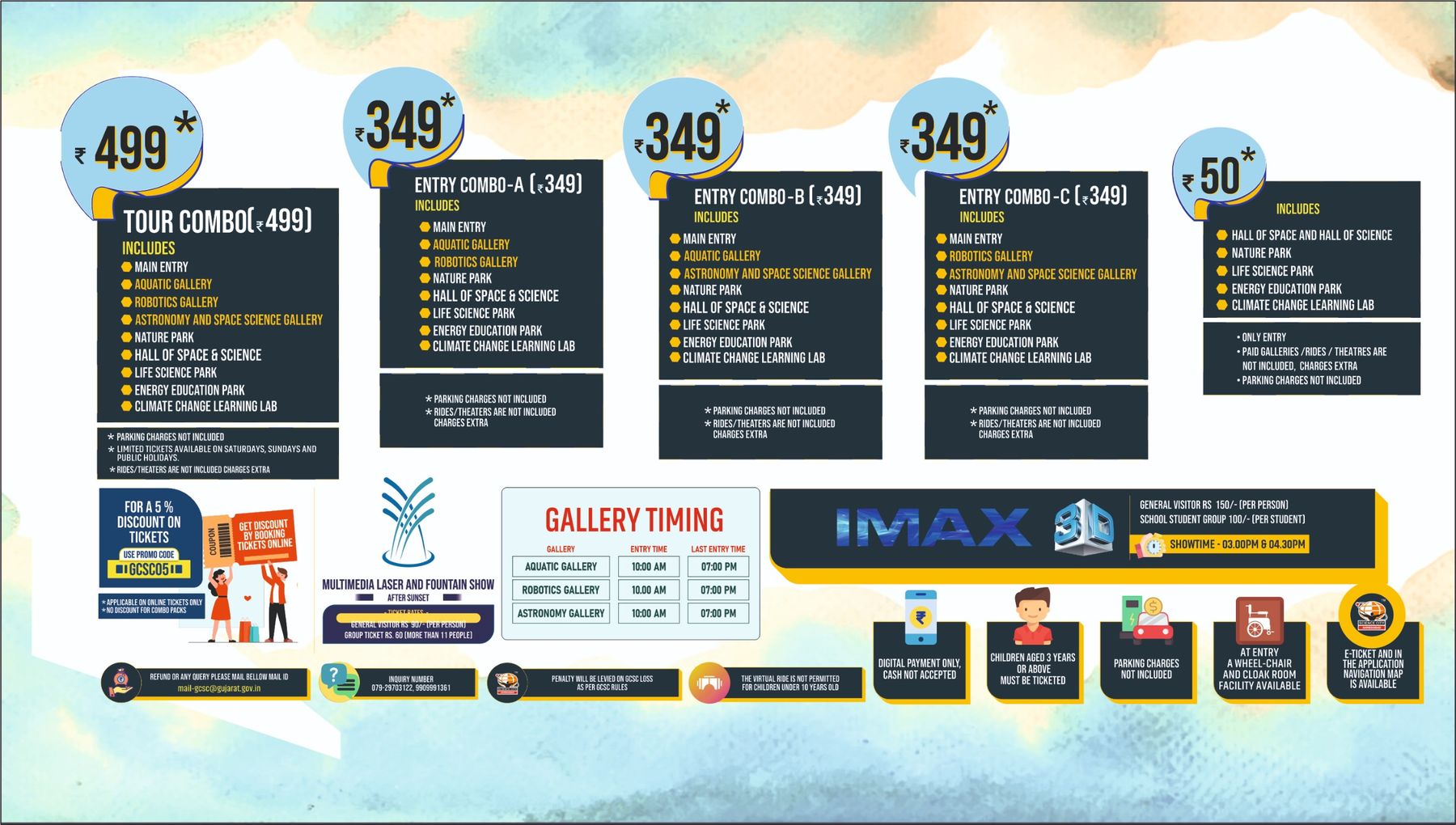 Ticket Information Poster