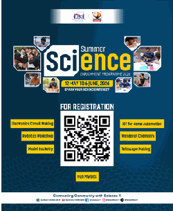 Summer Science Enrichment Programme 2026