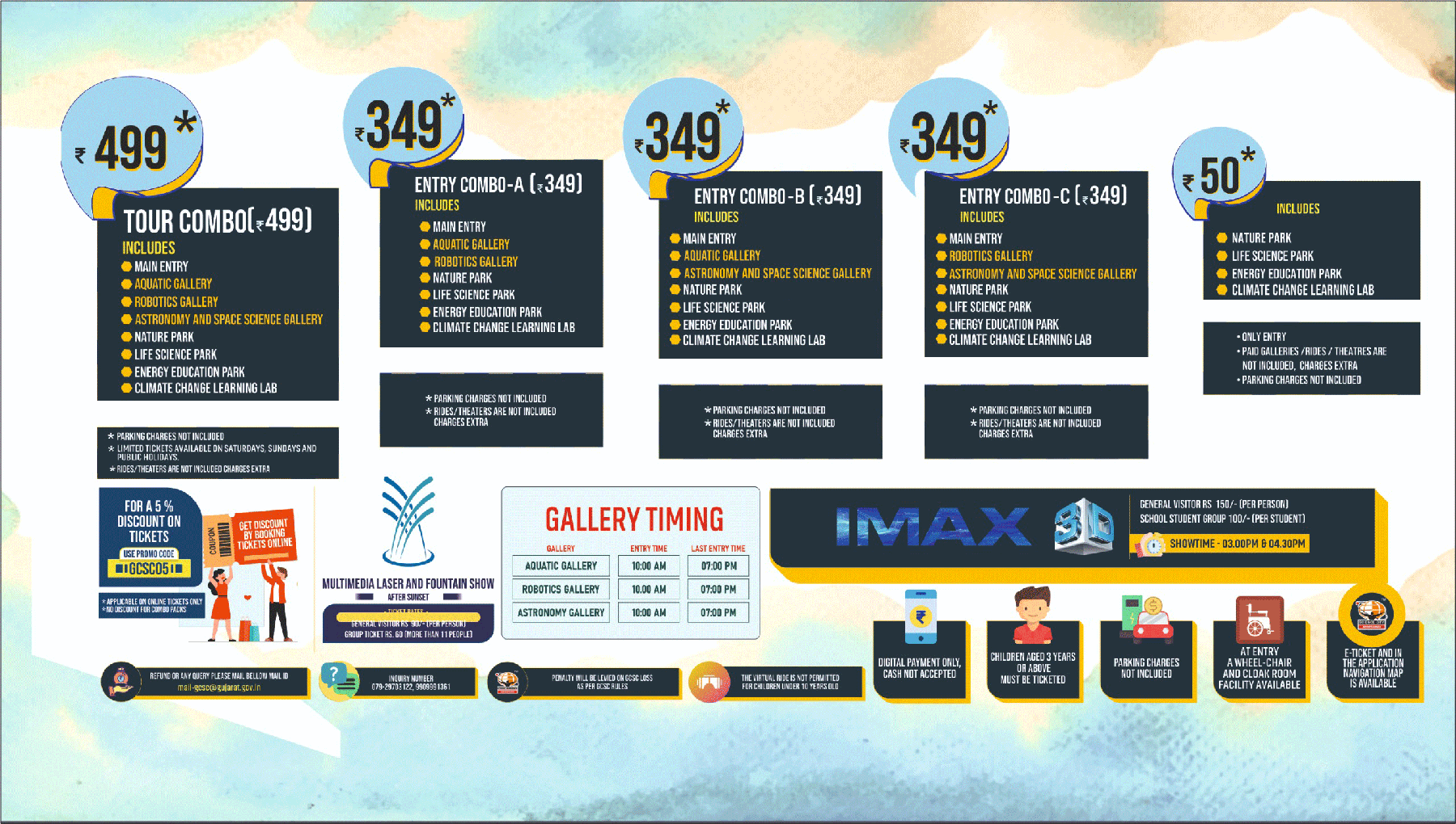 Ticket Information Poster