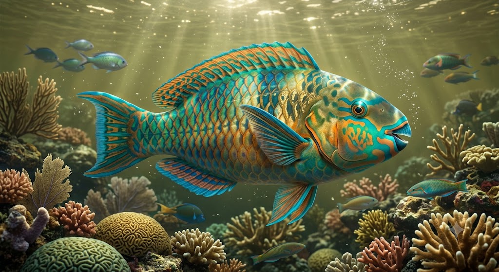 Scarus tricolor