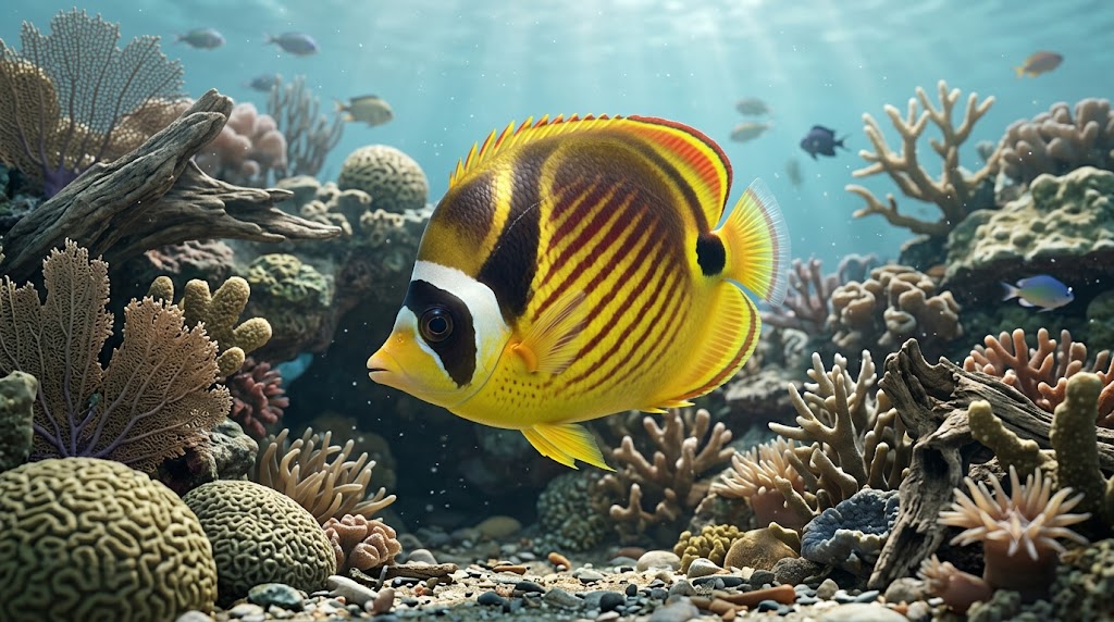 Chaetodon lunula