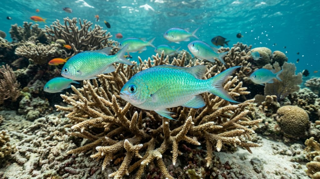 Chromis viridis