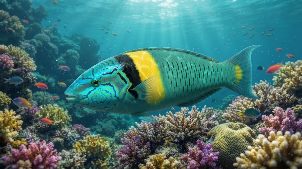 Thalassoma amblycephalum