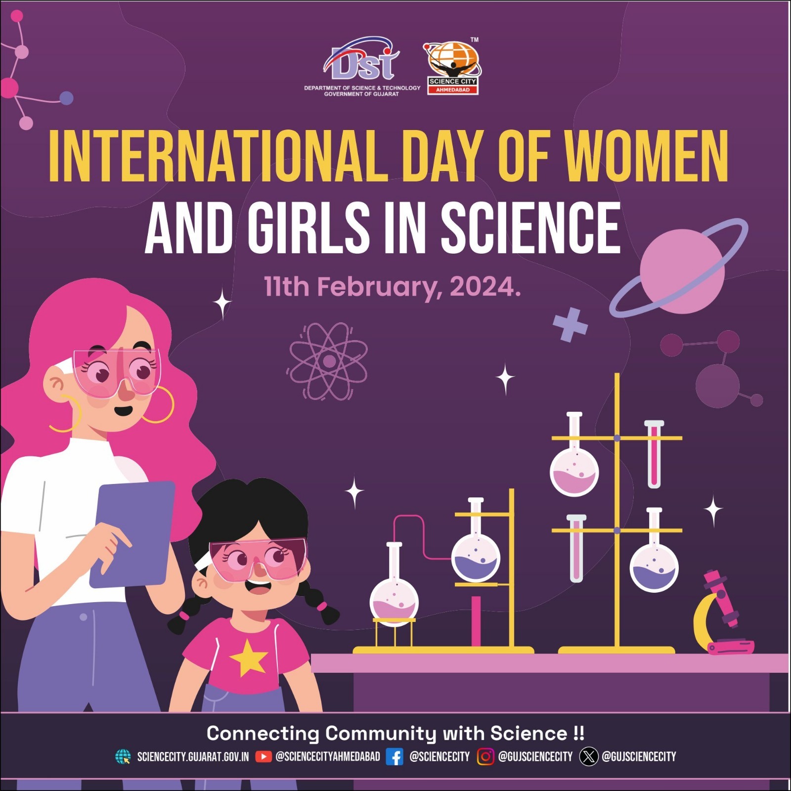 International Day Of Women And Girls In Science Day
